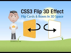 css tips, css3, Flip 3D, hiệu ứng, hiệu ứng 3D, thu thuat css